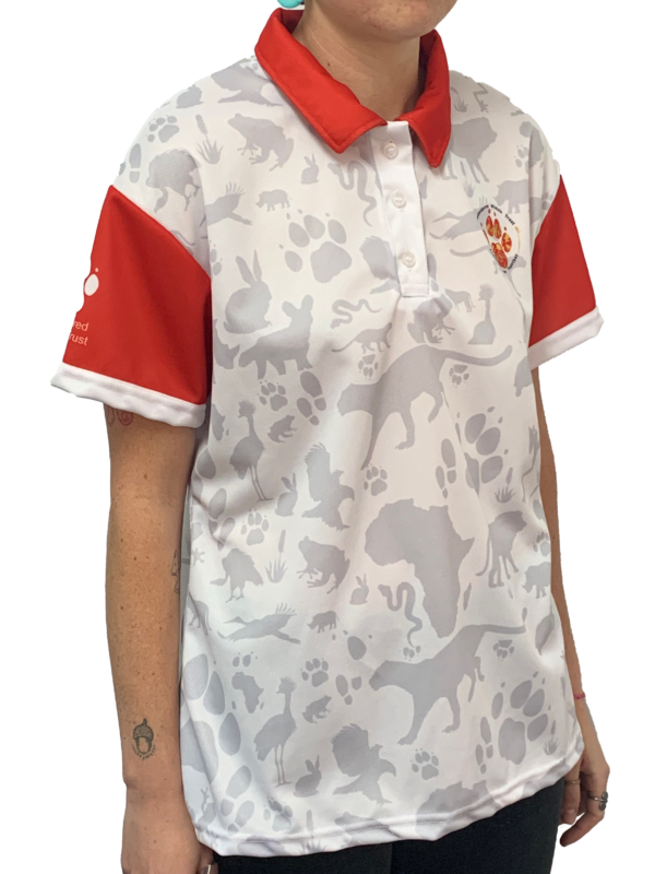 EWT 50th Anniversary Golf Shirt - White