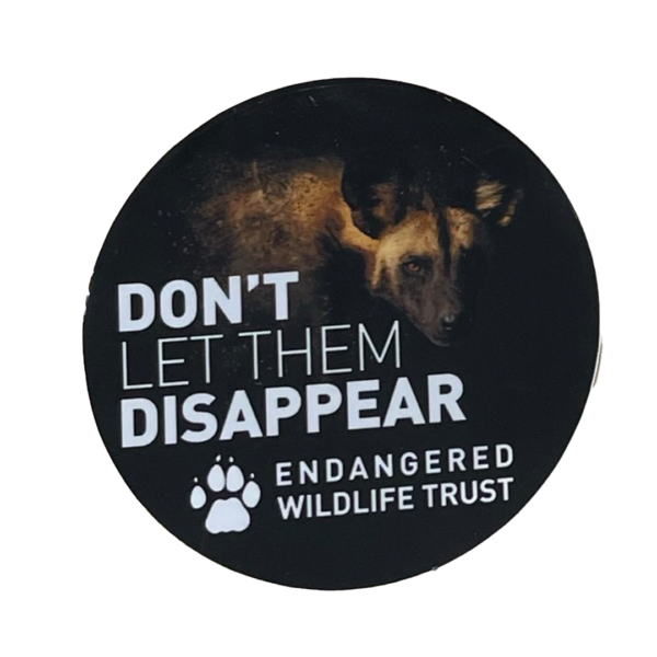 License disc stickers - wild dog